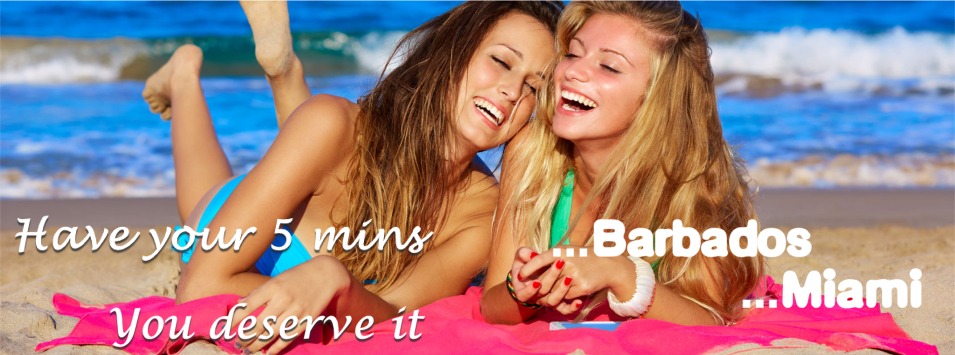 Have your 5 mins ...Barbados ...Miami  - you deserve it Bronze Age Tanning, Letterkenny, Co. Donegal,  Ireland