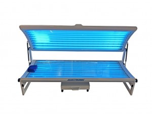 Elite Lie Down Sunbed available for sale or hire from Bronze Age Tanning Limited, Letterkenny, County Donegal, Ireland